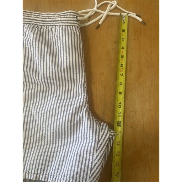 Tailor Vintage Reversible Shorts Purple Plaid Purple Stripe Mens 36” Waist Sz L - Picture 7 of 11